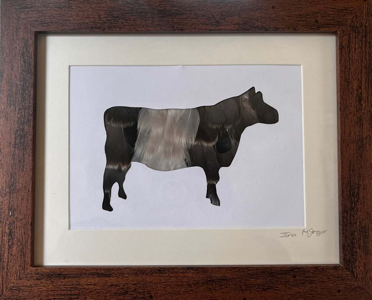Cow Standing by Iona McGregor 