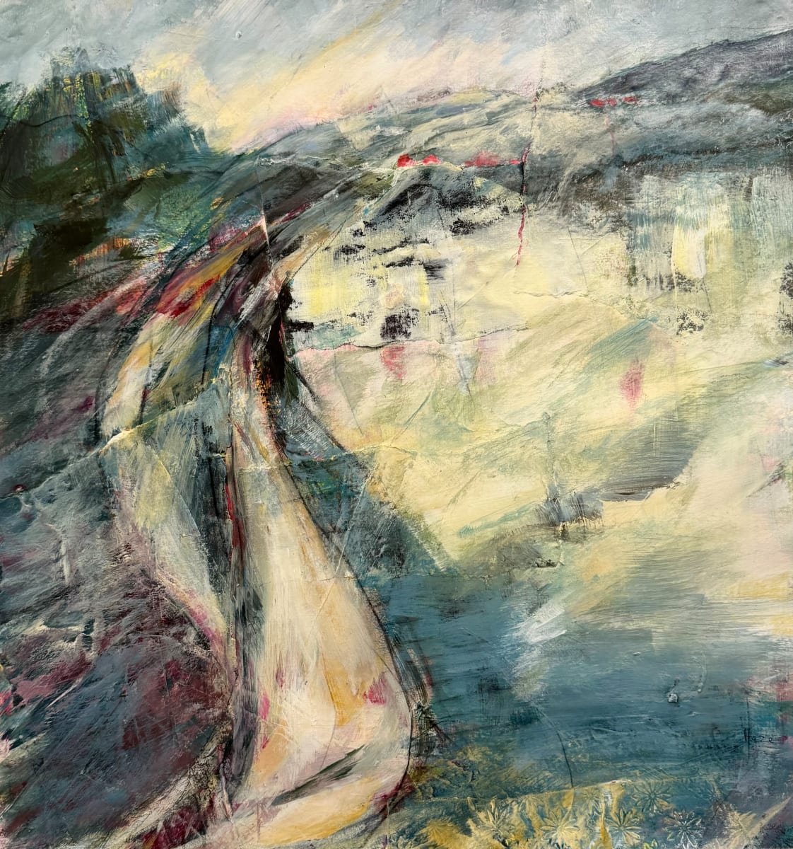 Steep Climb by Hazel Hay 