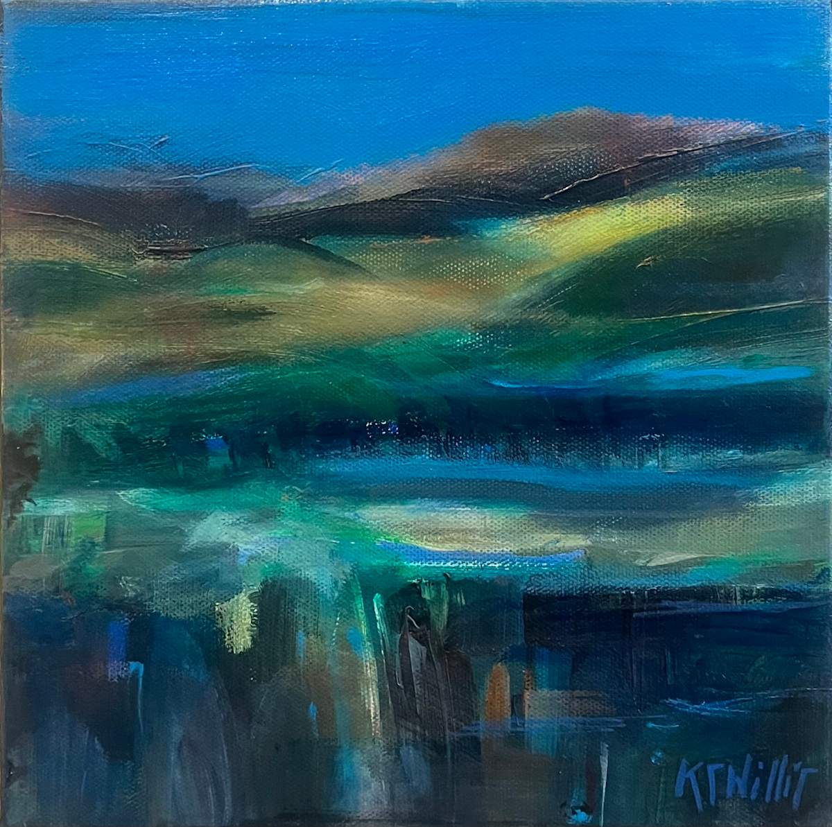 Harris Tweed Hills by Karen Sinclair Willis 