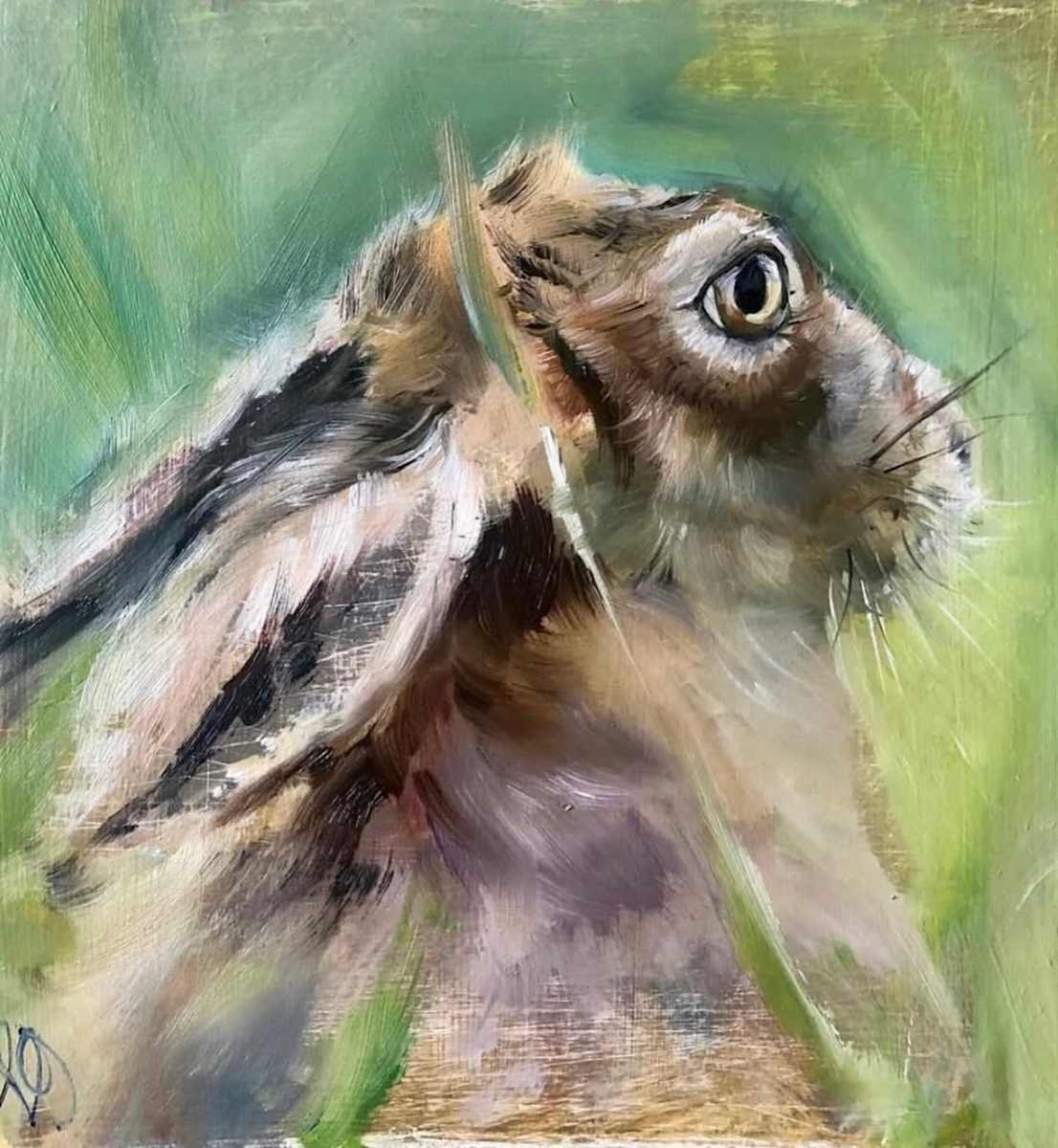 Hare by Louise Ogilvy 
