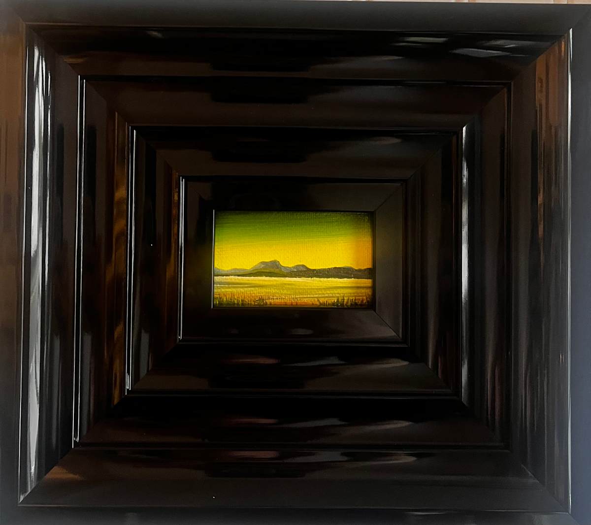 Pentland Hills from Aberlady Bay II by Adrian Plumb 