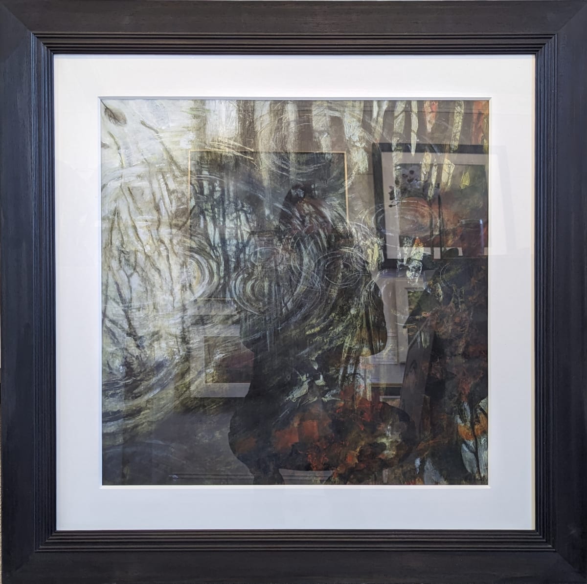 Raindrops on Faskally by Karin Borland 