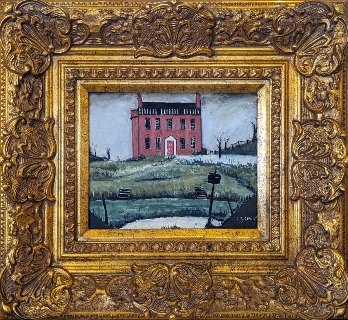 'Empty House' After L.S. Lowry by David Henty 