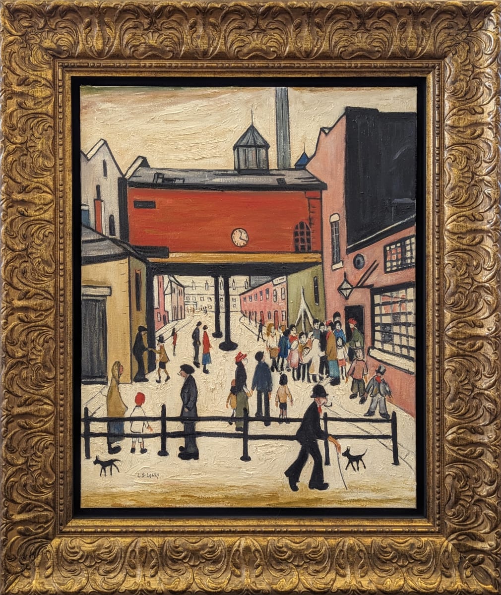 'The Wedding' After L.S. Lowry by David Henty 