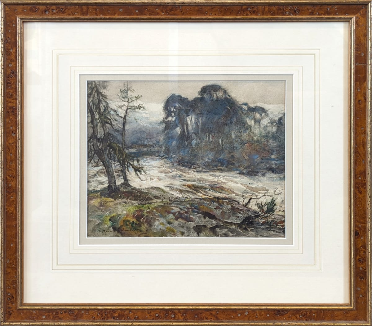 The Dark Island, Killin by Frederick Stewart Richardson RI RSW 