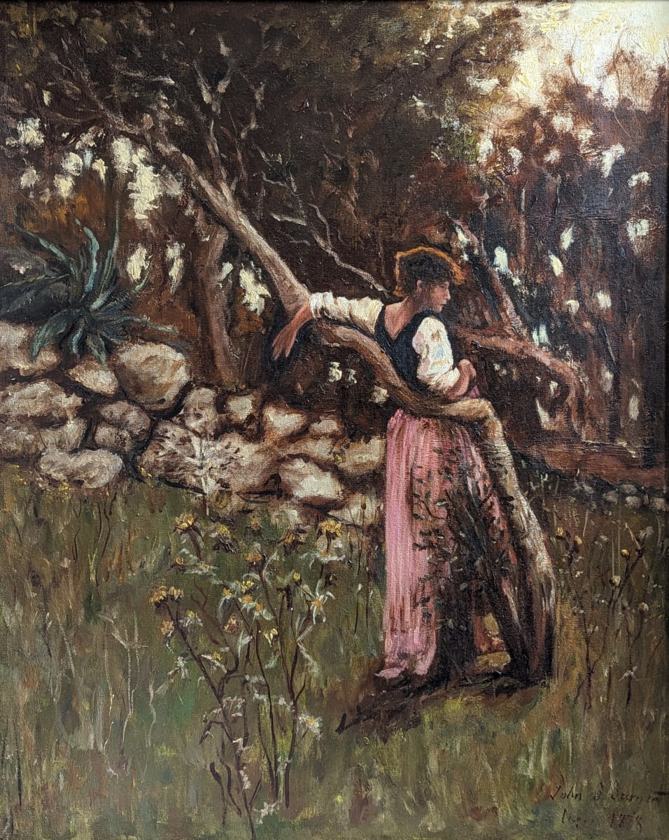 'Dans Les Oliviers' After John Singer Sargent by David Henty 