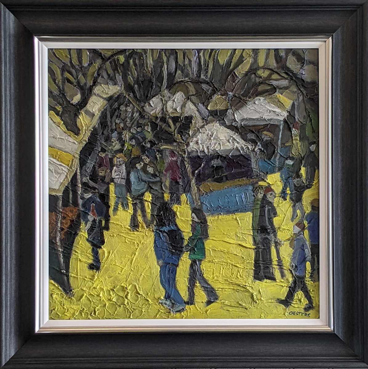 Edinburgh Market by Graham F Chester 