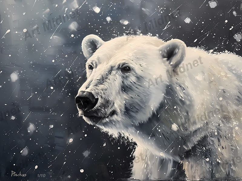 Silent Witness of the North by Israel Pinchas  Image: The White Polar Bear