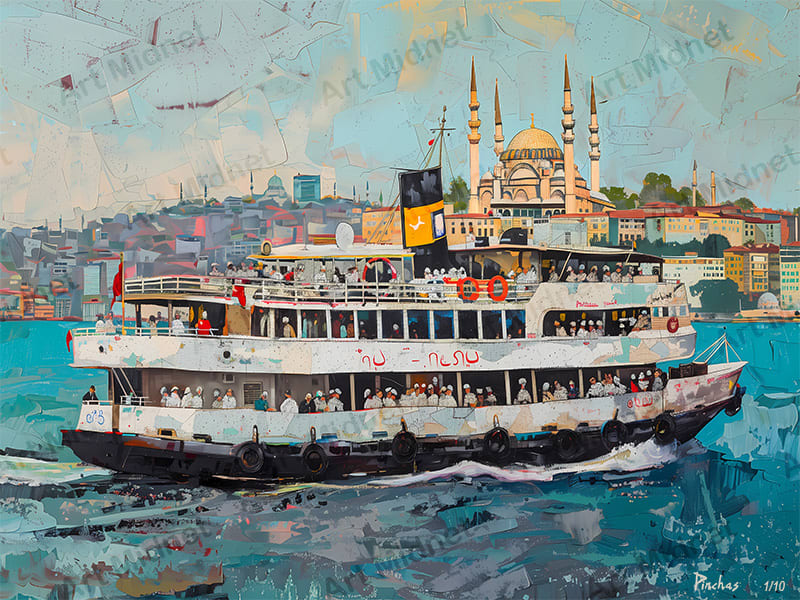Bosporus Odyssey by Israel Pinchas 
