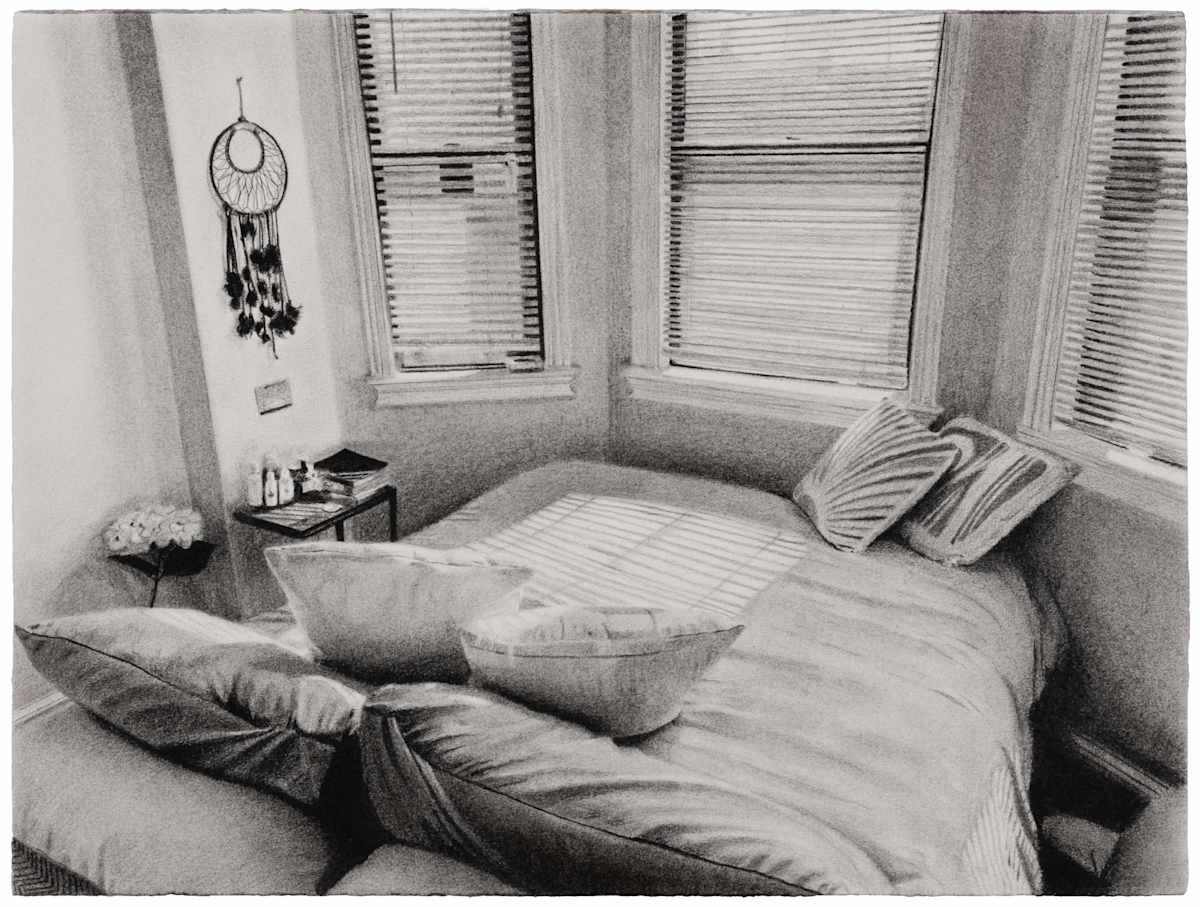To sleep facing west brings contentment by Erin Fostel, Image 1.
