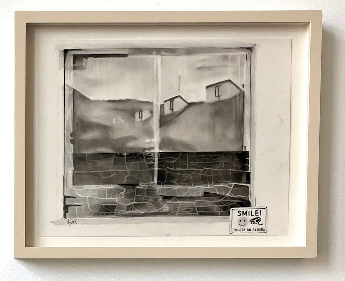 Untitled window series 4 (sketch) by Erin Fostel, Image 3.