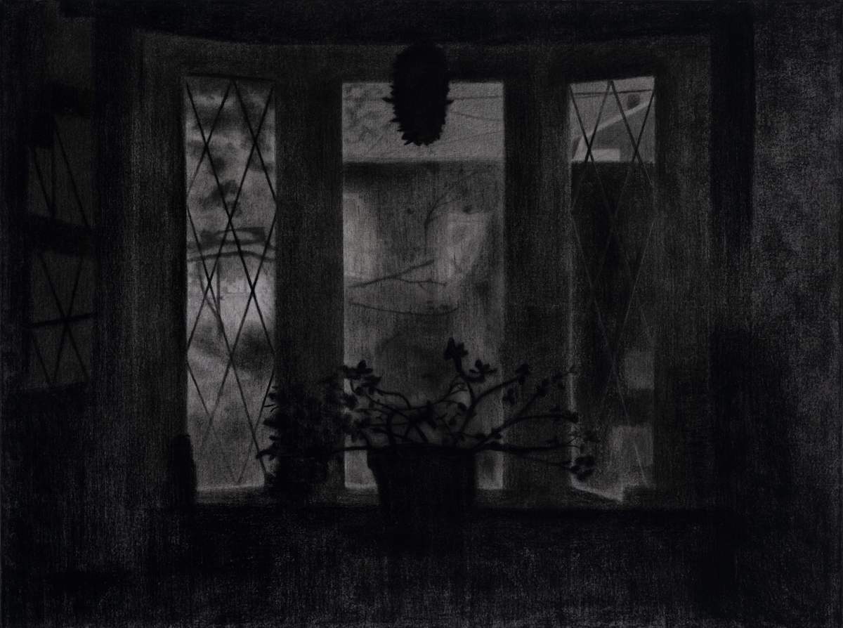 Night Series, kitchen window by Erin Fostel, Image 1.