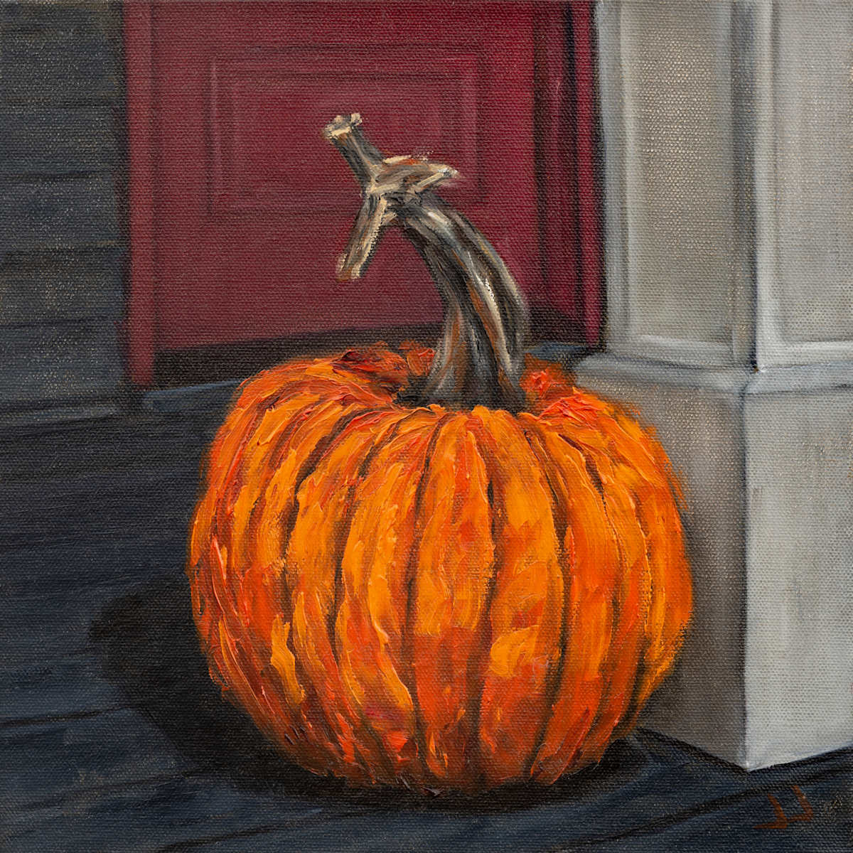 Porch Pumpkin by Janet Jardine, Image 7.