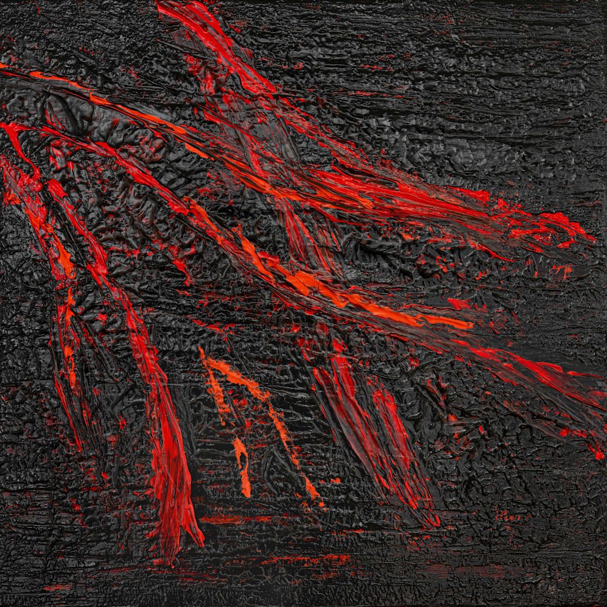 Lava Flow no. 2372 by Klara Gunnlaugsdottir 