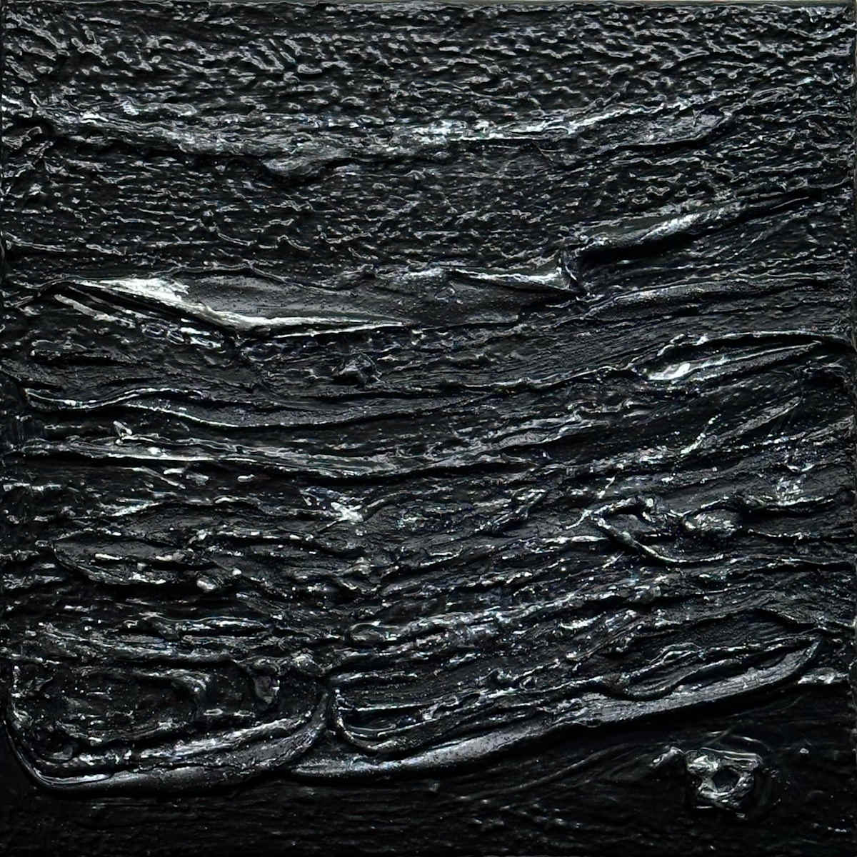 Black Lava no. 2404 by Klara Gunnlaugsdottir 