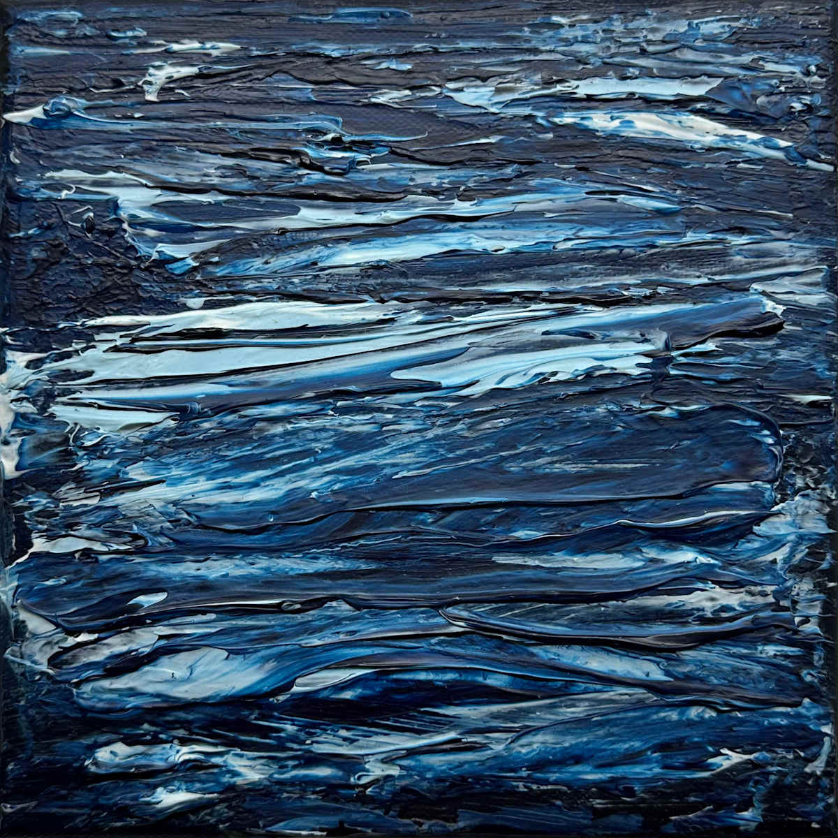 Ocean Blue no. 2430 by Klara Gunnlaugsdottir 