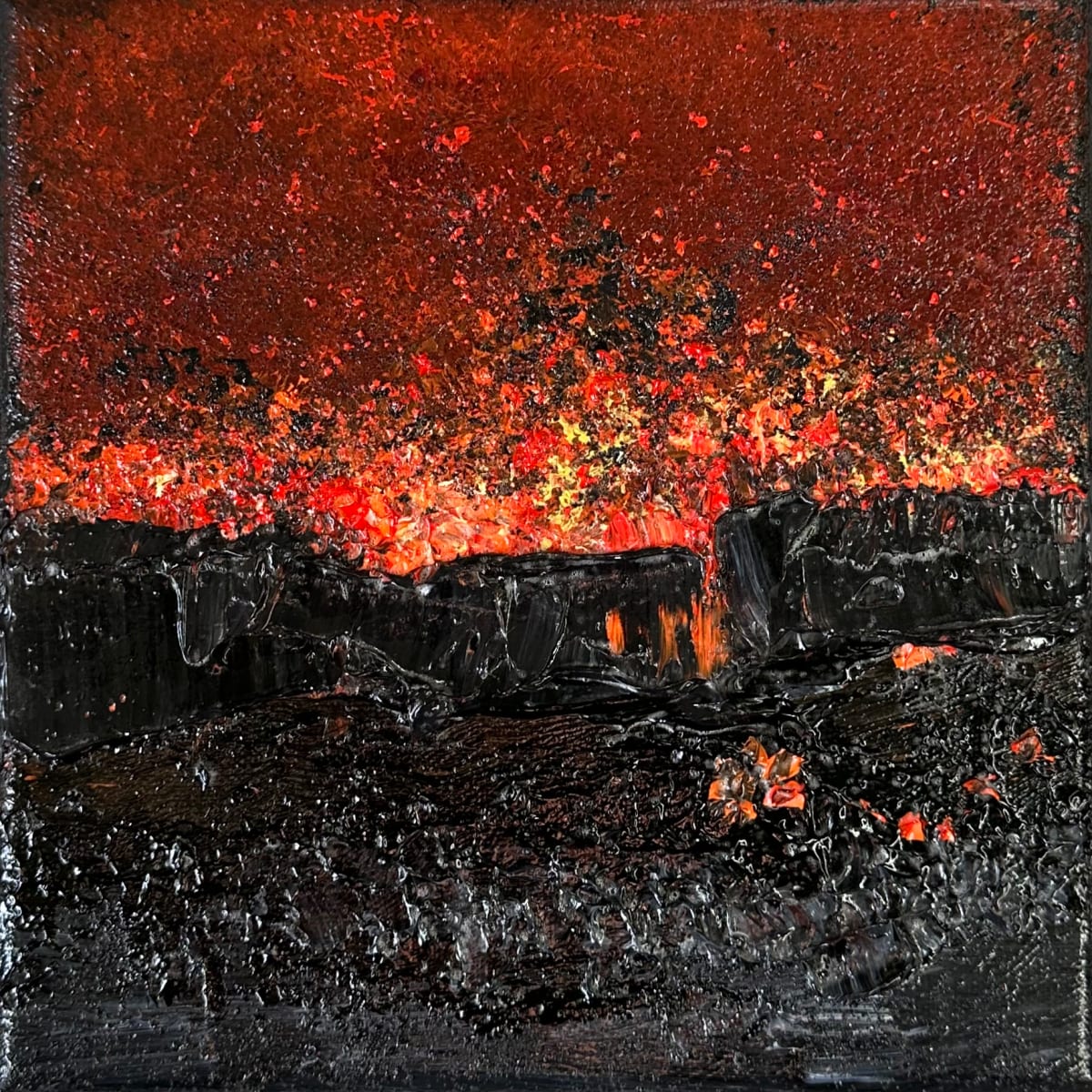 Land in Creation no. 2438 by Klara Gunnlaugsdottir 
