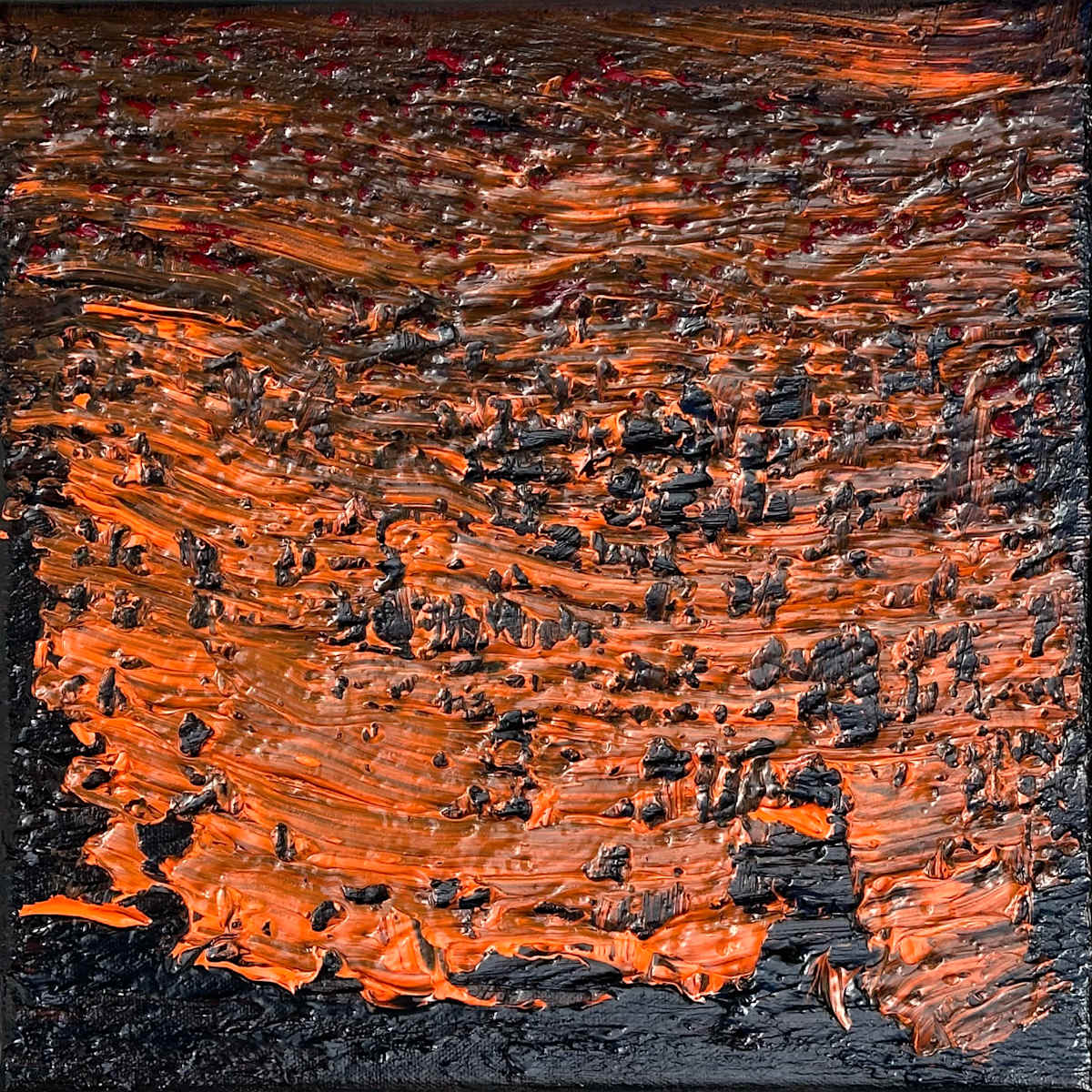 Lava Flow no. 2439 by Klara Gunnlaugsdottir 