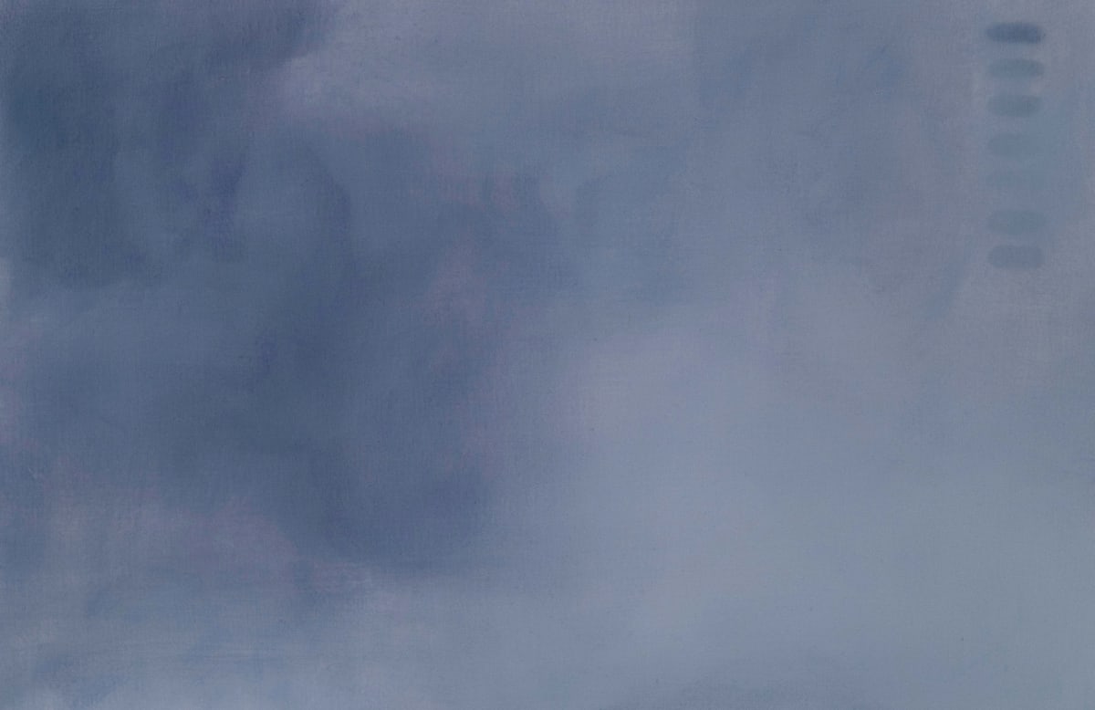 Disappearing by Indira Martina Morre  Image: Disappearing. 2006. Oil on gessoed Arches paper over panel. 9 x 13 in (23 x 33 cm)