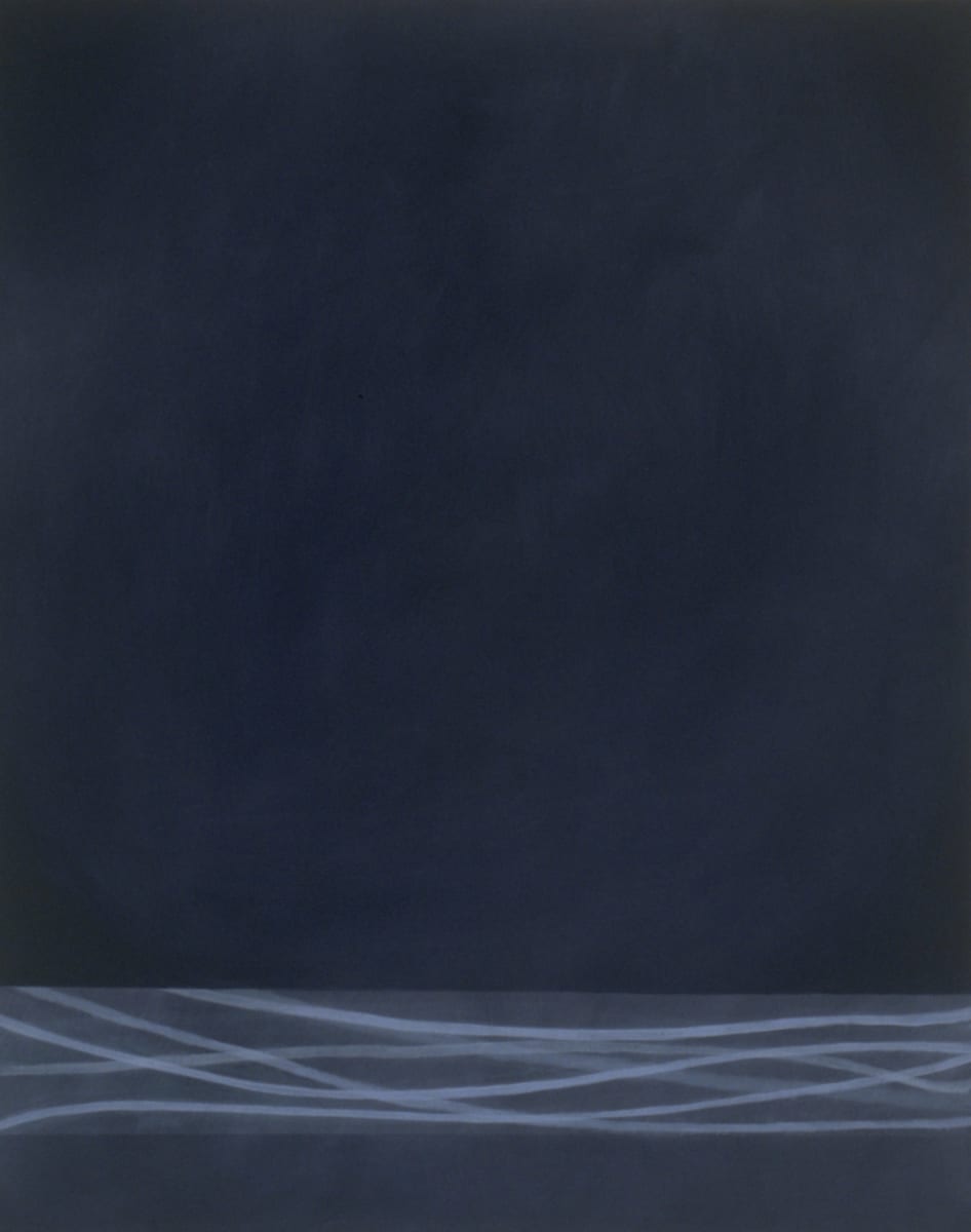 Flowing Through: Diving In by Indira Martina Morre  Image: Flowing Through: Diving In. 2003. Oil on canvas. 20 x 16 in (51 x 41 cm)