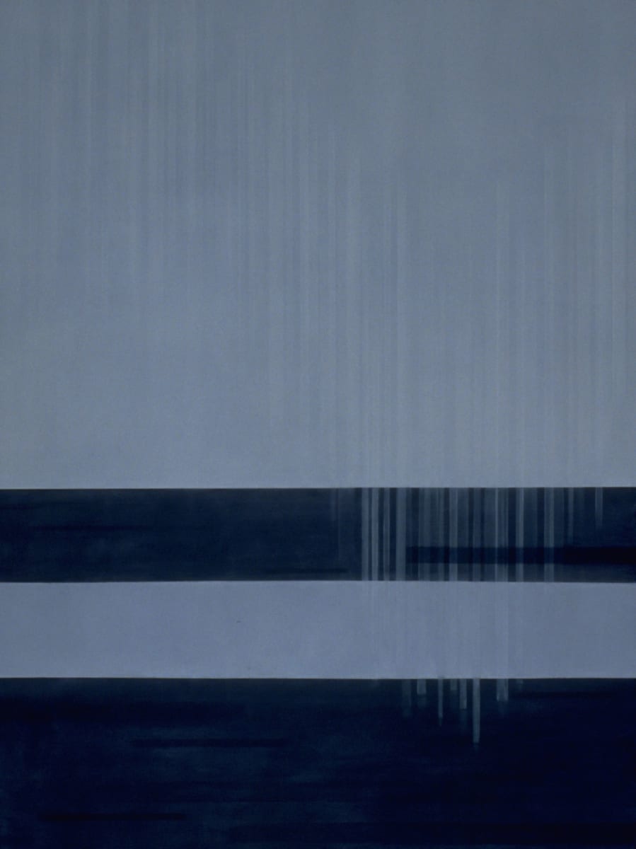Momentary Overlay by Indira Martina Morre  Image: Momentary Overlay. 2003. Oil on canvas. 48 x 36 in (122 x 92 cm)