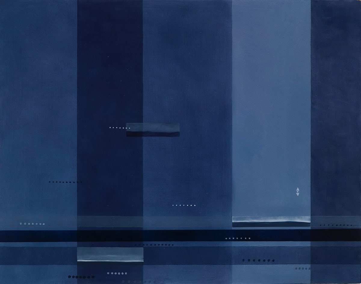 Password: Landscape Screens by Indira Martina Morre  Image: Password: Landscape Screens. 2007. Oil on panel. 12 x 16 in (31 x 41 cm)