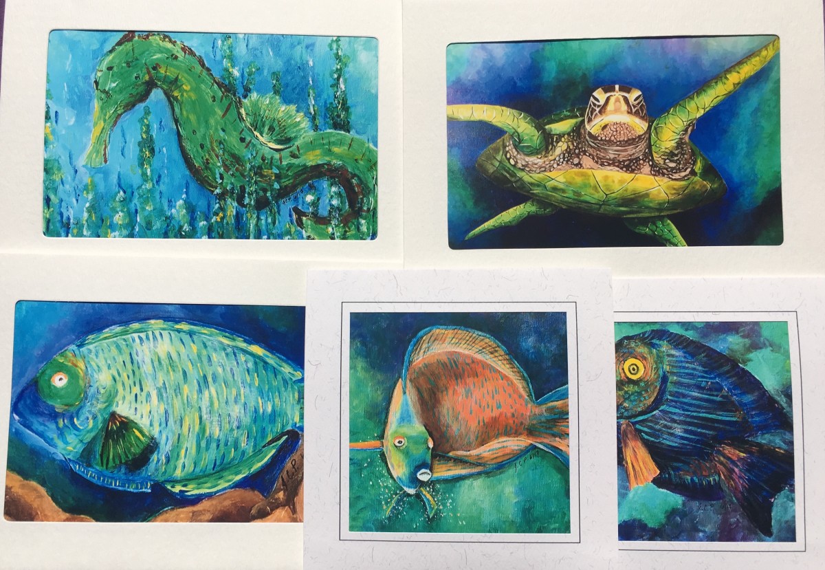 Sea life series 1 by Jennifer C.  Pierstorff 