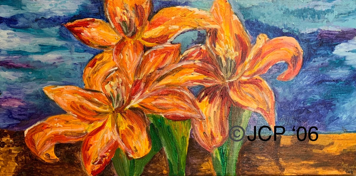 Day lilies by Jennifer C.  Pierstorff 