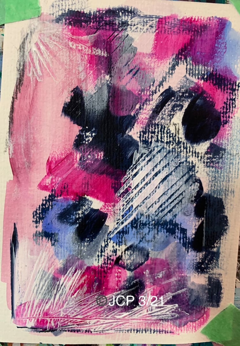 The light creates a shadow 