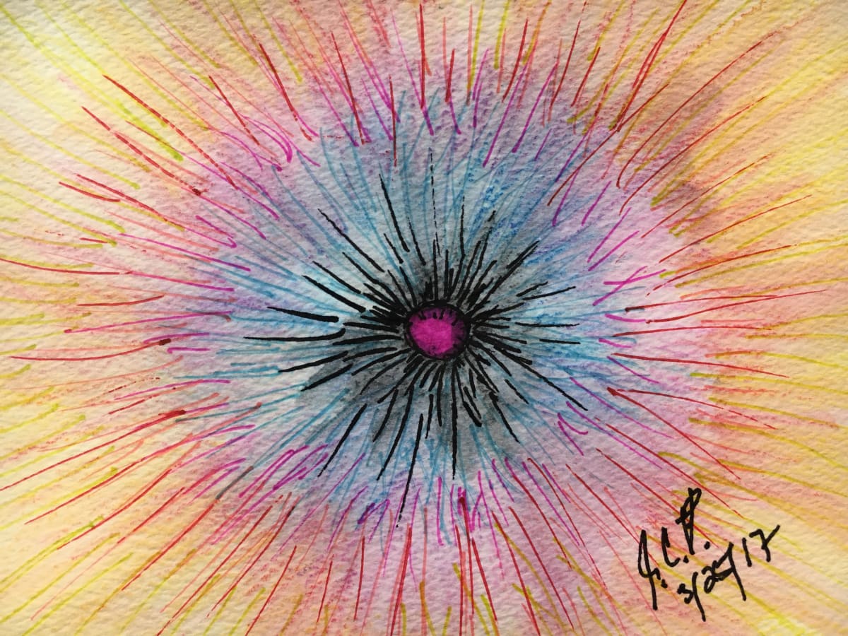 Sunshine breaks through the clouds by Jennifer C.  Pierstorff 