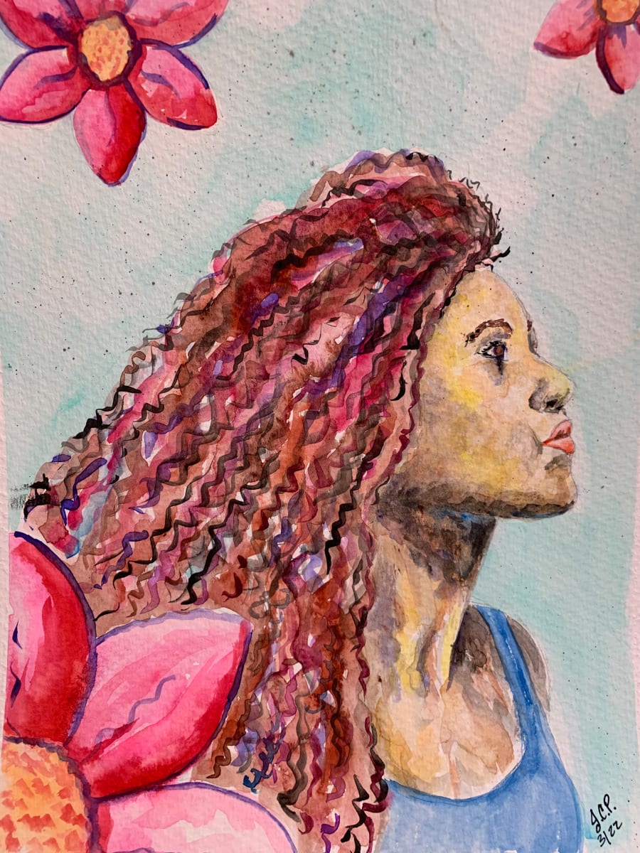 The Admiration of a Flower by Jennifer C.  Pierstorff 