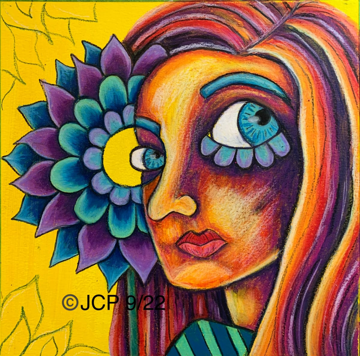 Georgie Sees Through Floral Glasses by Jennifer C.  Pierstorff, Image 1.