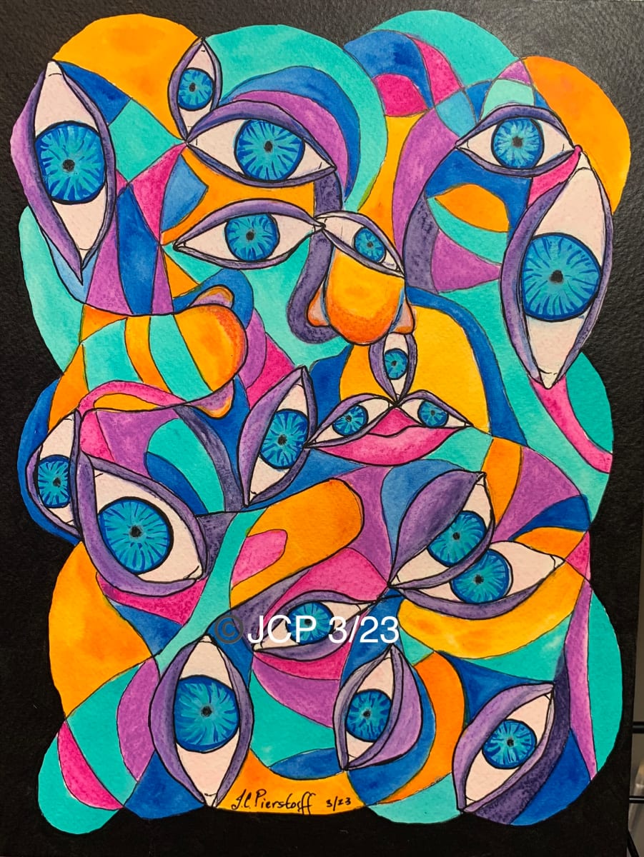 Eye See Through Multiple Dimensions by Jennifer C.  Pierstorff 