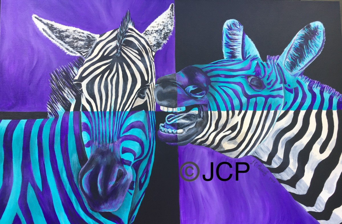 What did one zebra say to the other zebra? by Jennifer C.  Pierstorff 