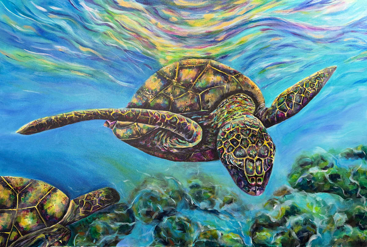Guided by the Current, Guarded by the Shell by Jennifer C.  Pierstorff, Image 1.