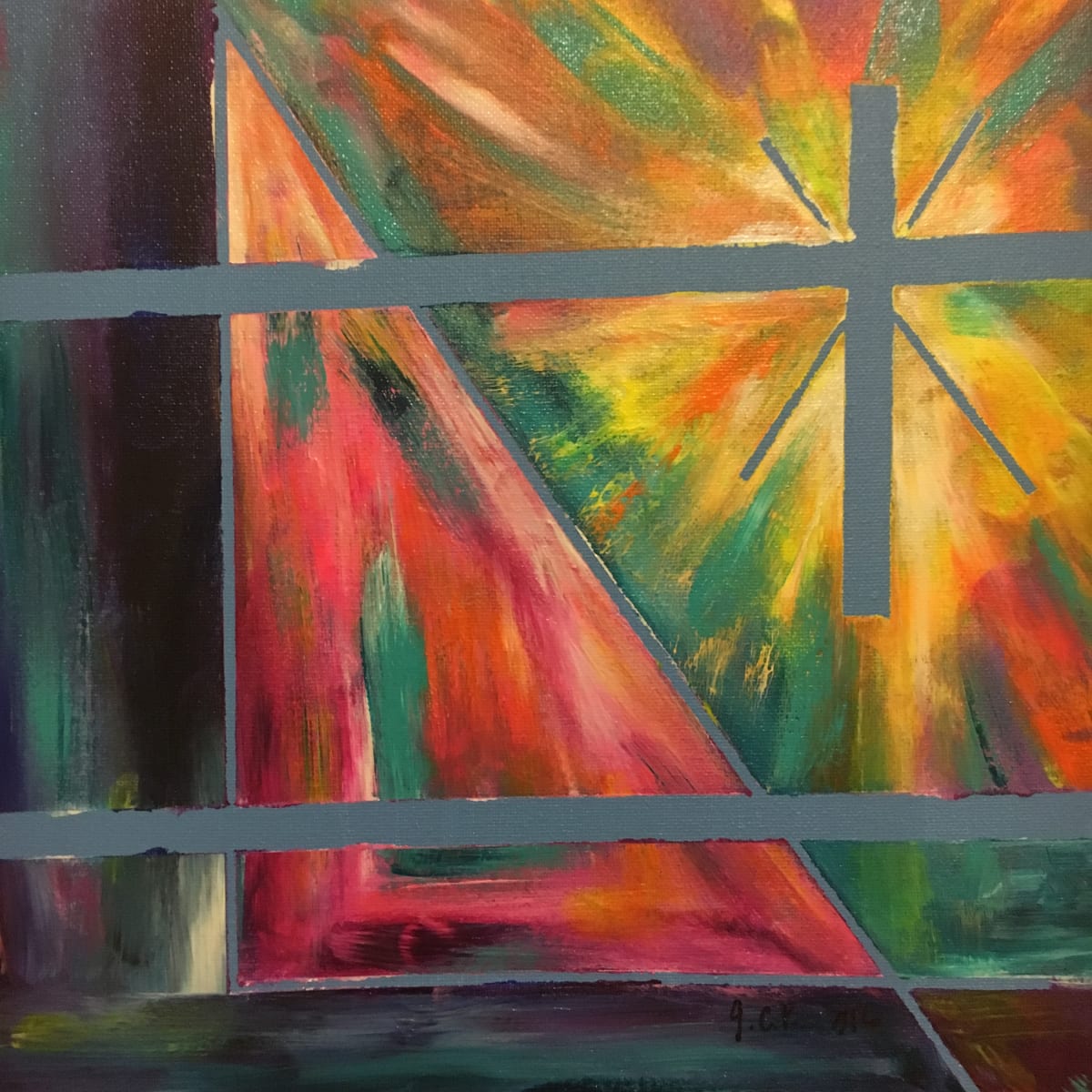 Starburst prayer by Jennifer C.  Pierstorff, Image 1.