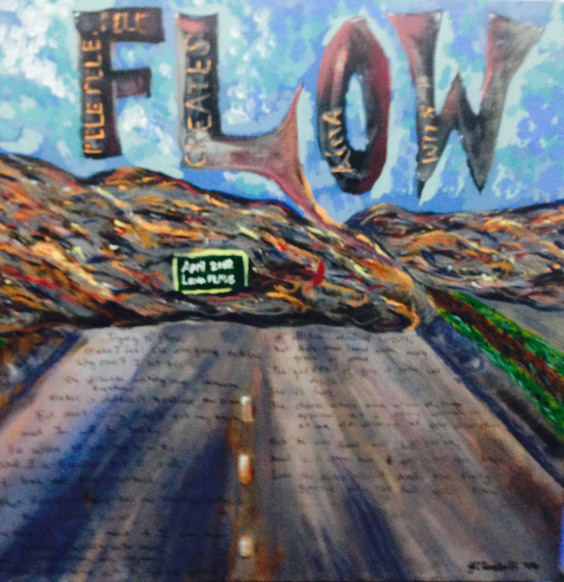 Pele creates aina with flow by Jennifer C.  Pierstorff, Image 1.