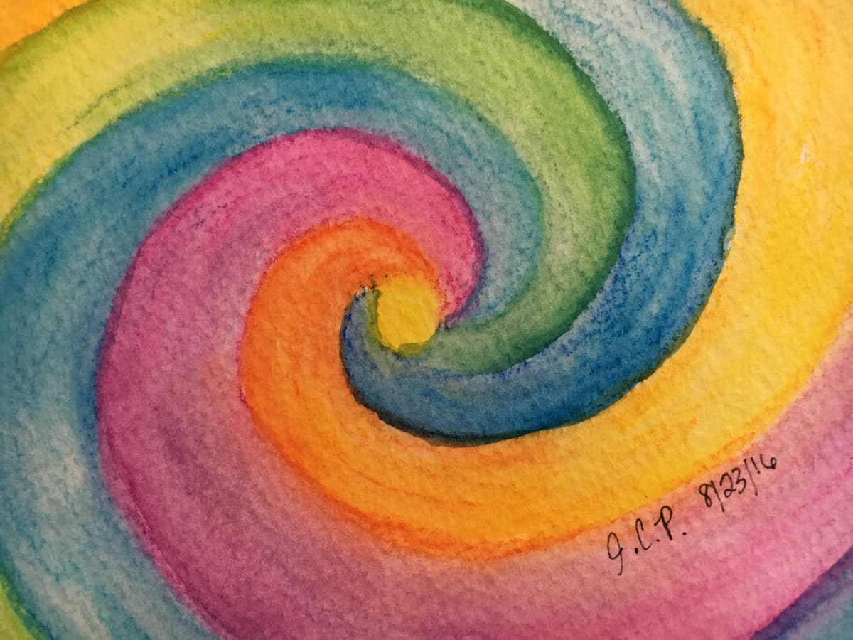 Tidal swirl by Jennifer C.  Pierstorff, Image 1.