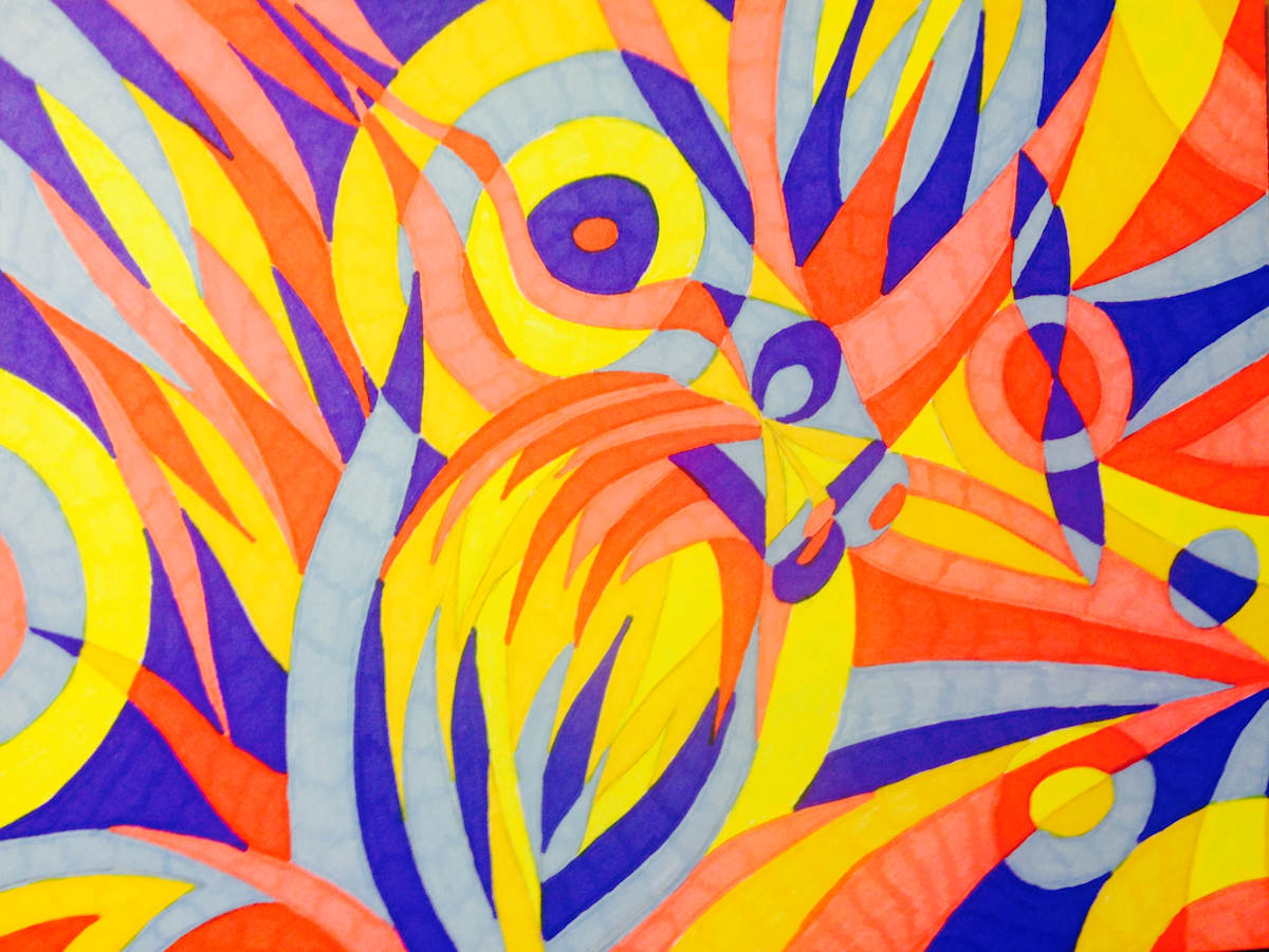 Abstract bandit 2 by Jennifer C.  Pierstorff, Image 1.