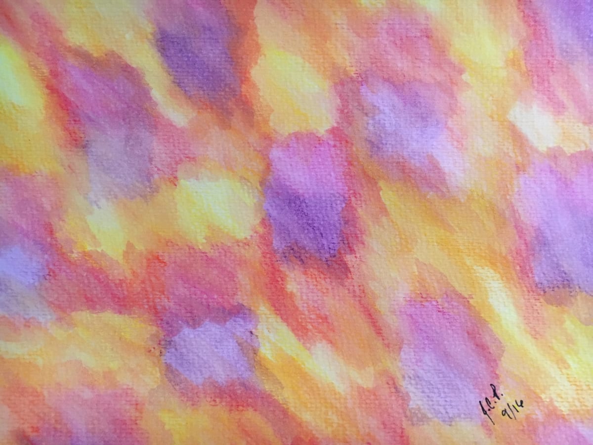 Leftie abstract 3 by Jennifer C.  Pierstorff 