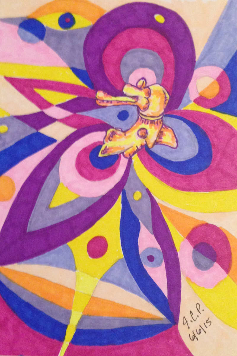 Abstract axis by Jennifer C.  Pierstorff, Image 1.
