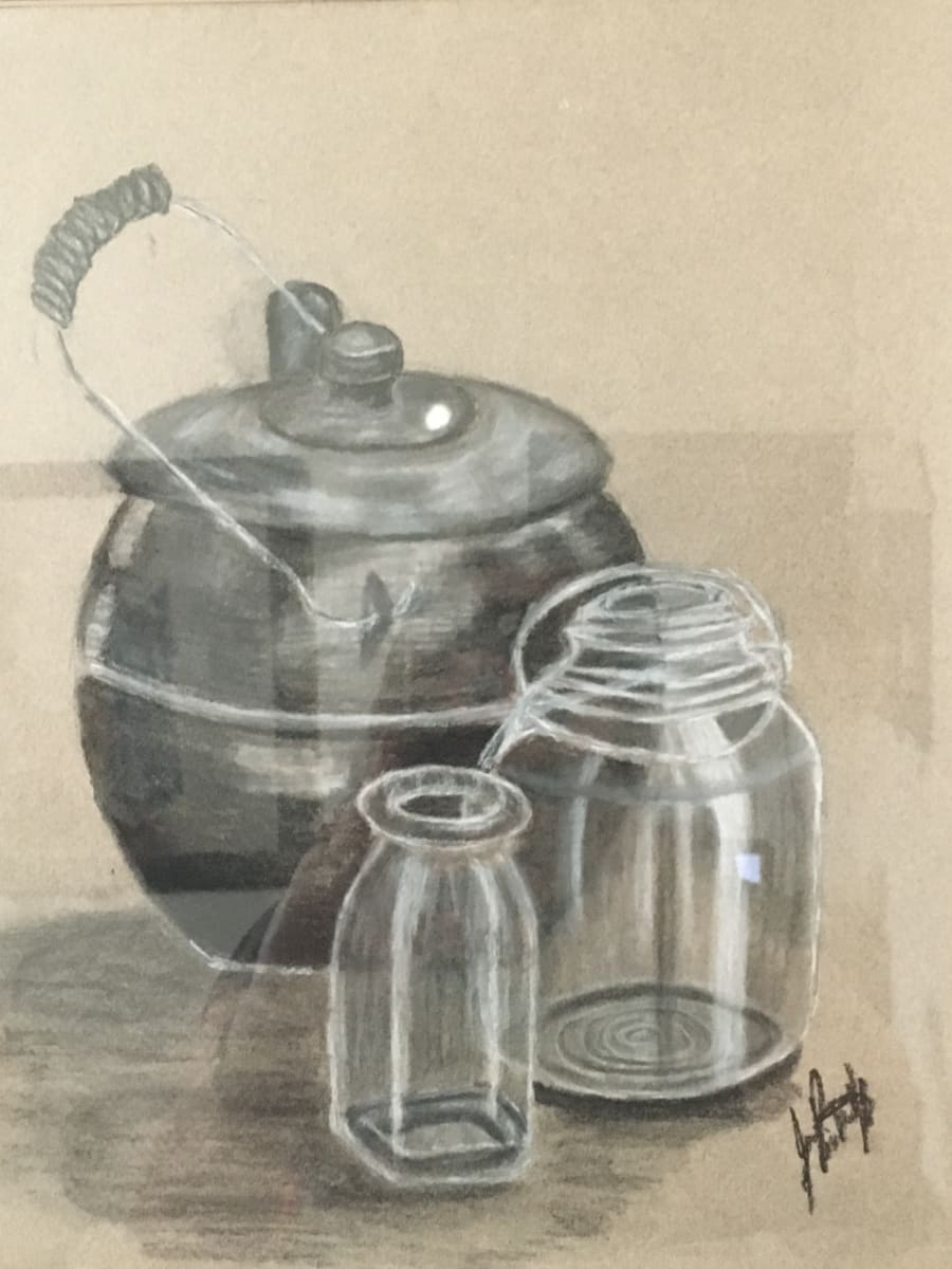 Grammy's still life by Jennifer C.  Pierstorff 