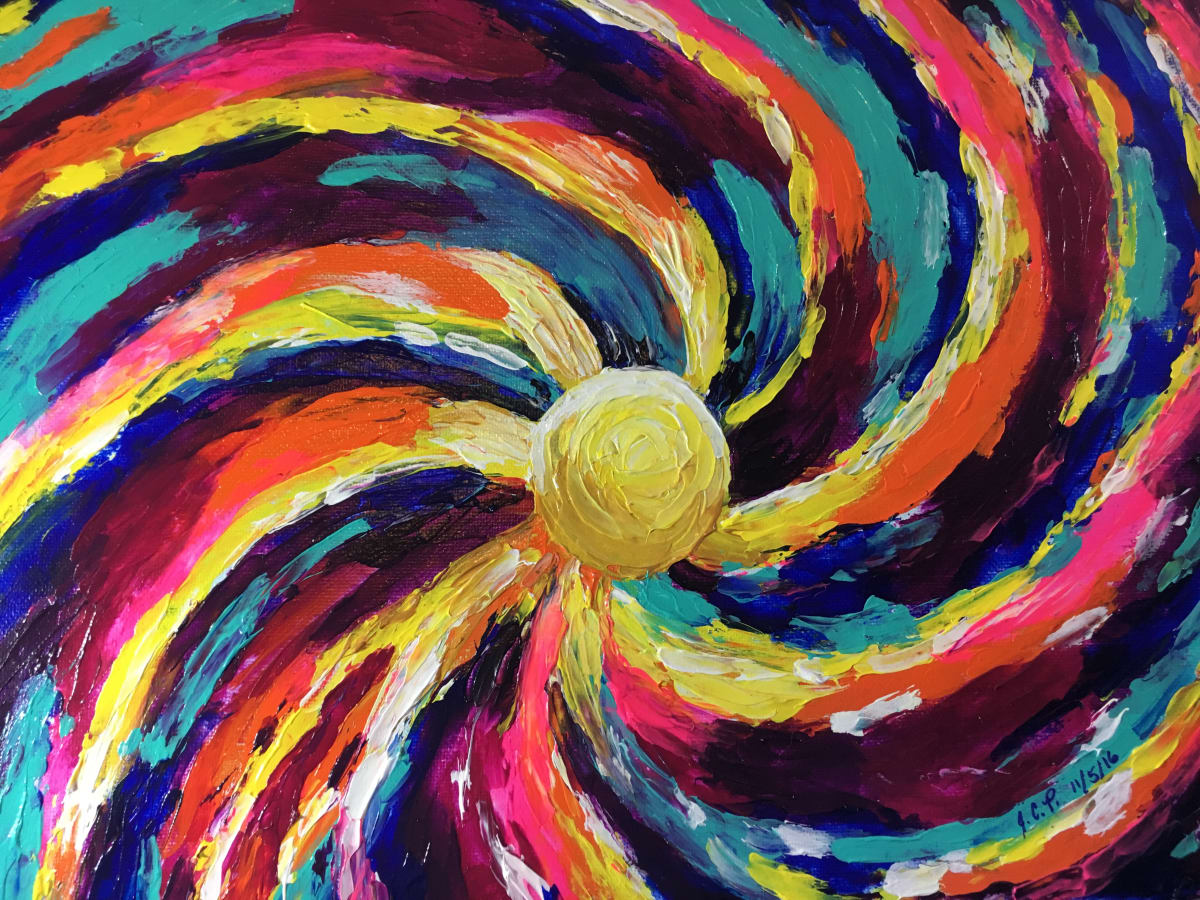 Spiral wave by Jennifer C.  Pierstorff, Image 1.