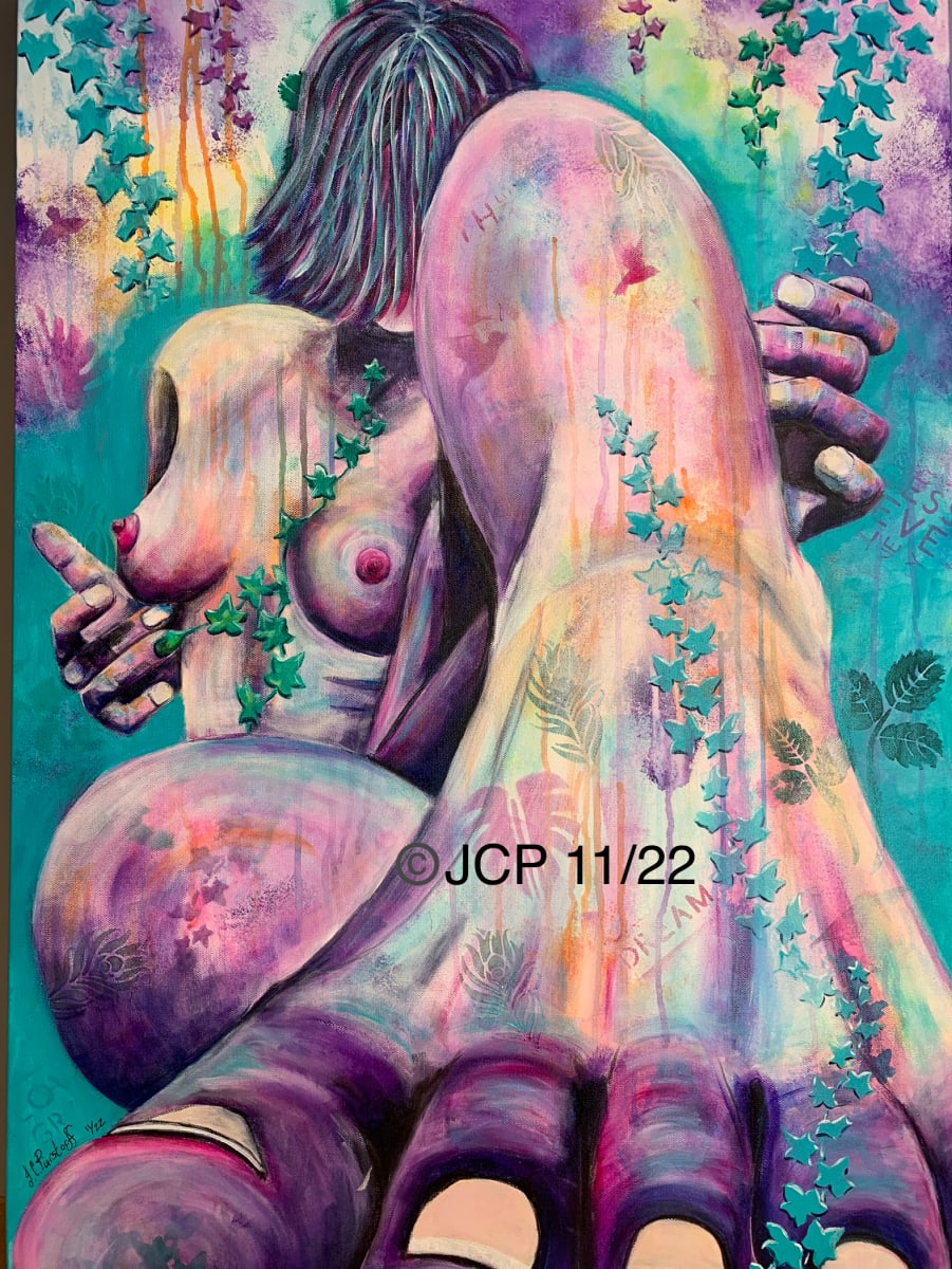 She Hides Behind Herself But Continues to Grow by Jennifer C.  Pierstorff, Image 1.