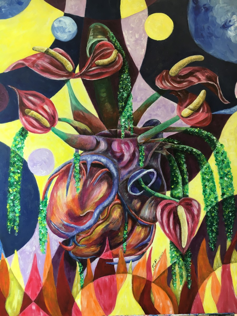 The growing heart gets lit up by Jennifer C.  Pierstorff, Image 1.
