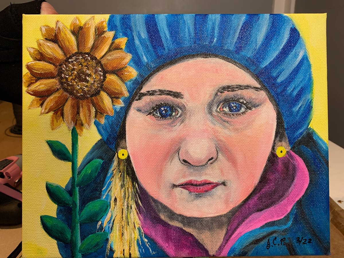 Young Ukranian girl Leaves All She Has Ever Known Behind, Yet  Stands Defiant by Jennifer C.  Pierstorff 