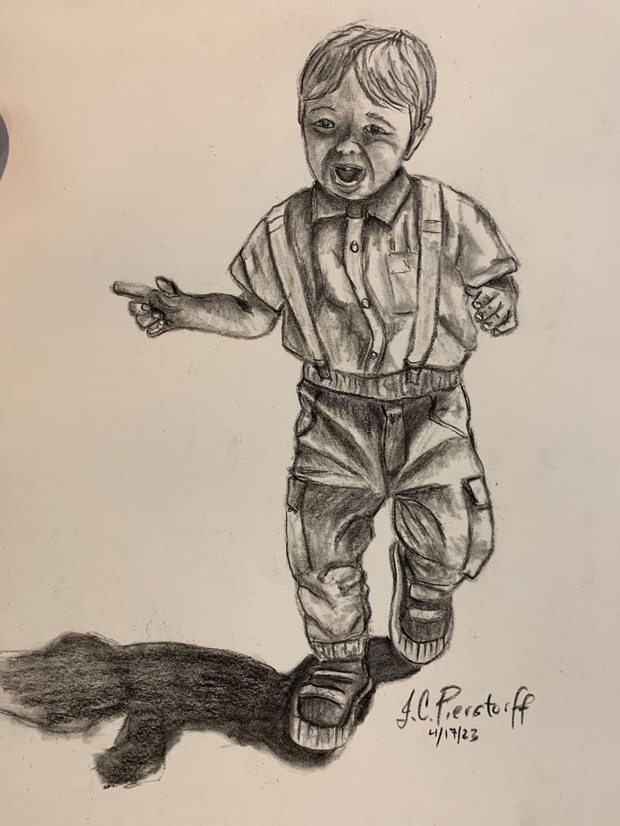 Henson on Easter Sunday by Jennifer C.  Pierstorff, Image 1.