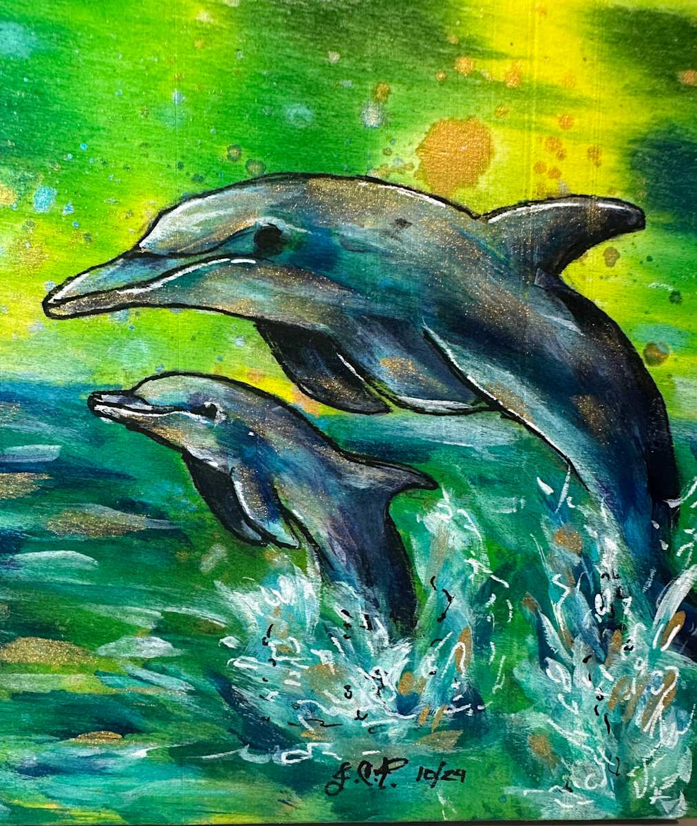 Learning to Dive Right In. by Jennifer C.  Pierstorff, Image 4.
