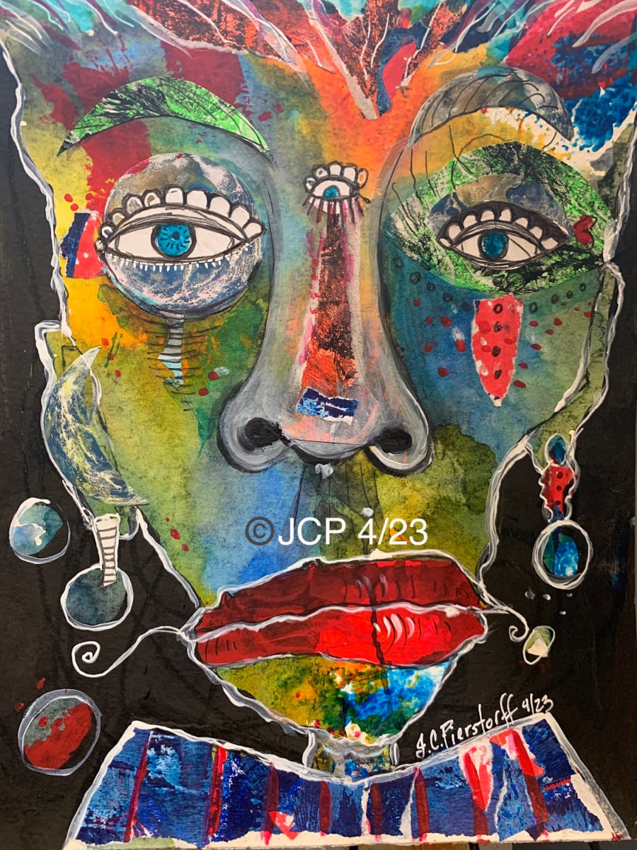 Eye See the World Burn by Jennifer C.  Pierstorff, Image 1.
