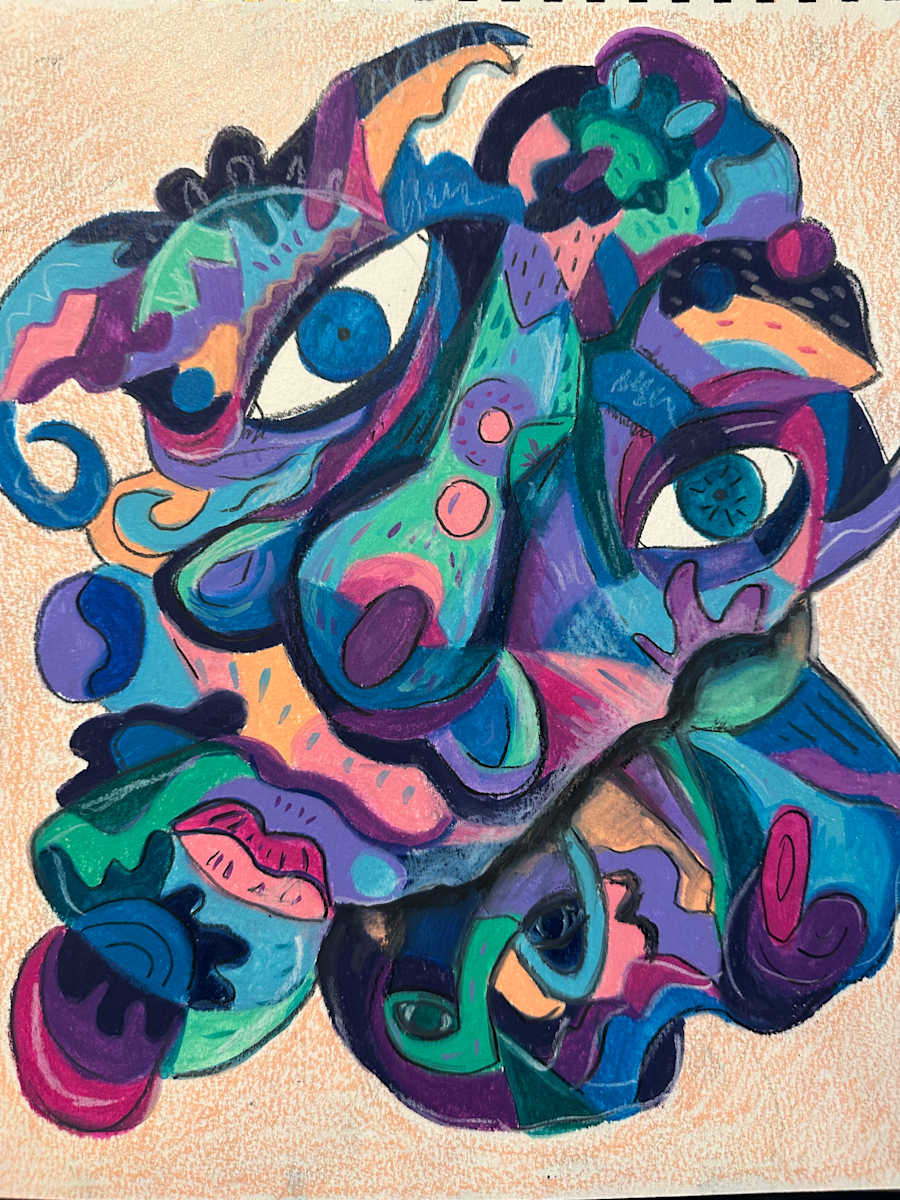 The Joker Hides Behind His Serious Twin by Jennifer C.  Pierstorff 